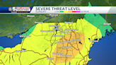 Damaging wind gusts, flash flooding possible Sunday