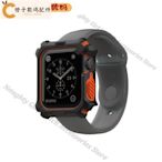 Apple Watch SE 7系列6 543 42 44mm 的錶殼用於 UAG 鋼化保護殼保險槓全蓋[橙子數碼配件]