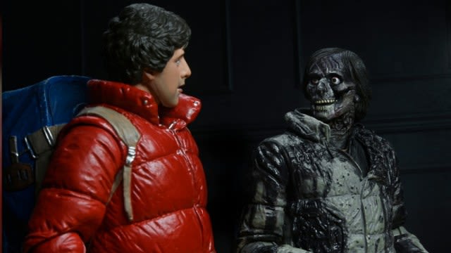 An American Werewolf in London Jack and David Figures