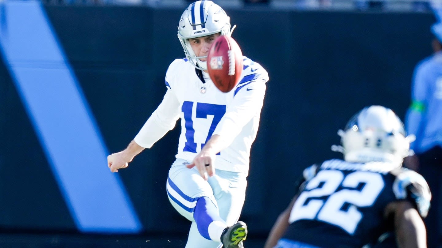 Cowboys' Brandon Aubrey excited for new kickoff rules, using soccer background