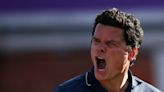 Raonic se apunta 47 aces, nuevo récord para un partido de tres sets