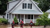 Harrowing images of Northeast floods: Submerged cars, inundated neighborhoods and destroyed roads