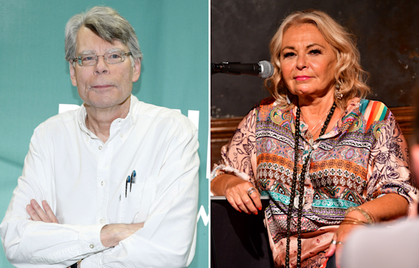 Roseanne Barr's reaction to Stephen King "fear" message takes off