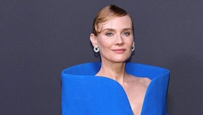 Diane Kruger: Glamorous with blue Balenciaga costume in Cannes