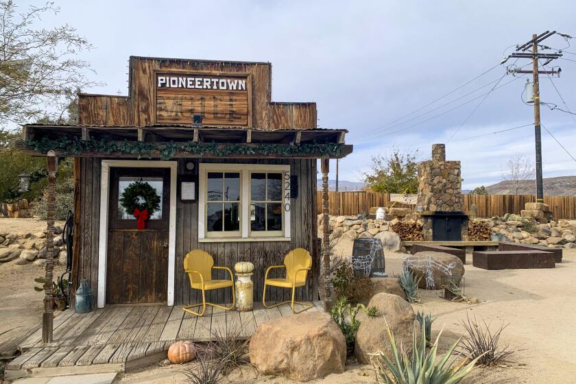 'Selling Sunset' agent said she owned Pioneertown. That sound you hear is 'a community explosion'