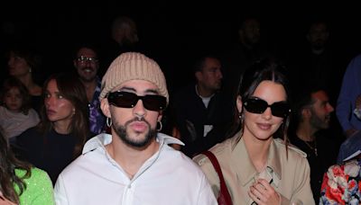 Kendall Jenner and Bad Bunny Look So in Love During Paris Fashion Week