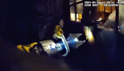 NYPD body-cam video shows dramatic end to anti-Israeli siege at Columbia University