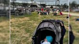 Was this the youngest baby at Glasto? Dad of six-week-old praises festival community