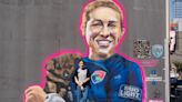 New mural of San Diego Wave FC’s Abby Dahlkemper unveiled downtown