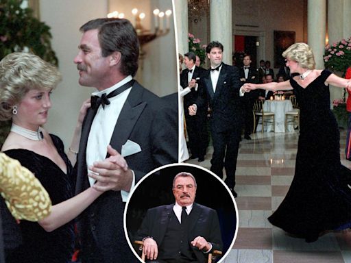 Tom Selleck danced with Princess Diana to avoid ‘rumors’ starting about her and John Travolta