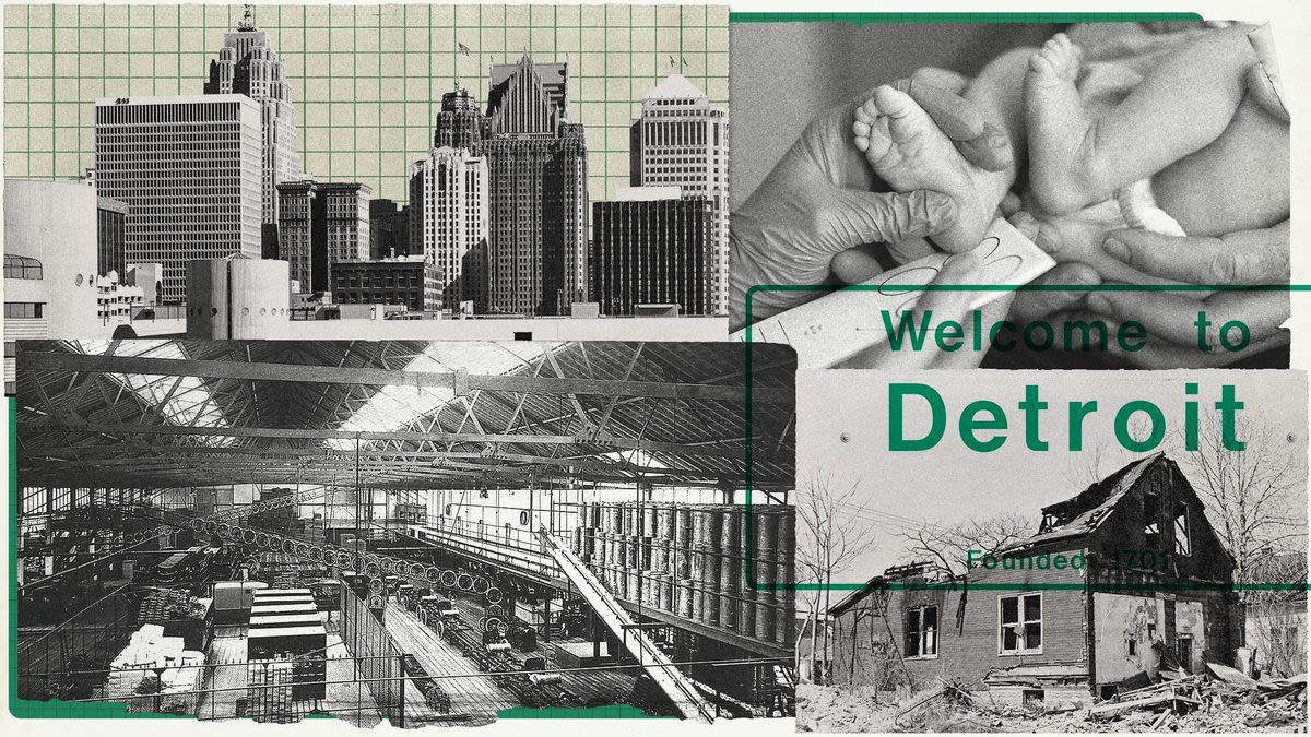 Detroit sees population growth for the first time in decades