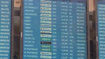 Más de 1,000 vuelos retrasados en el aeropuerto de Atlanta en el Memorial Day