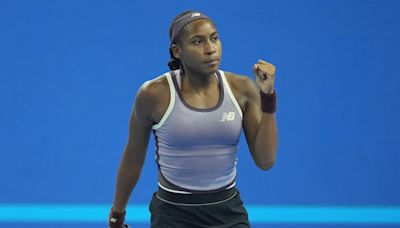 Coco Gauff Rallies Back Against Yuliia Starodubtseva To Reach China Open Semi-Final