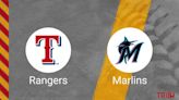 How to Pick the Rangers vs. Marlins Game with Odds, Betting Line and Stats – June 2