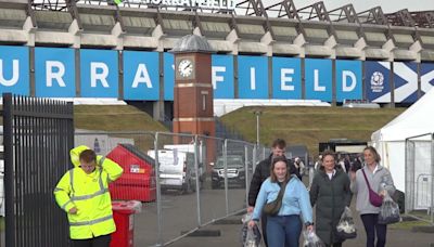 ‘Swifties’ flock to Murrayfield to bag merchandise as star prepares for shows