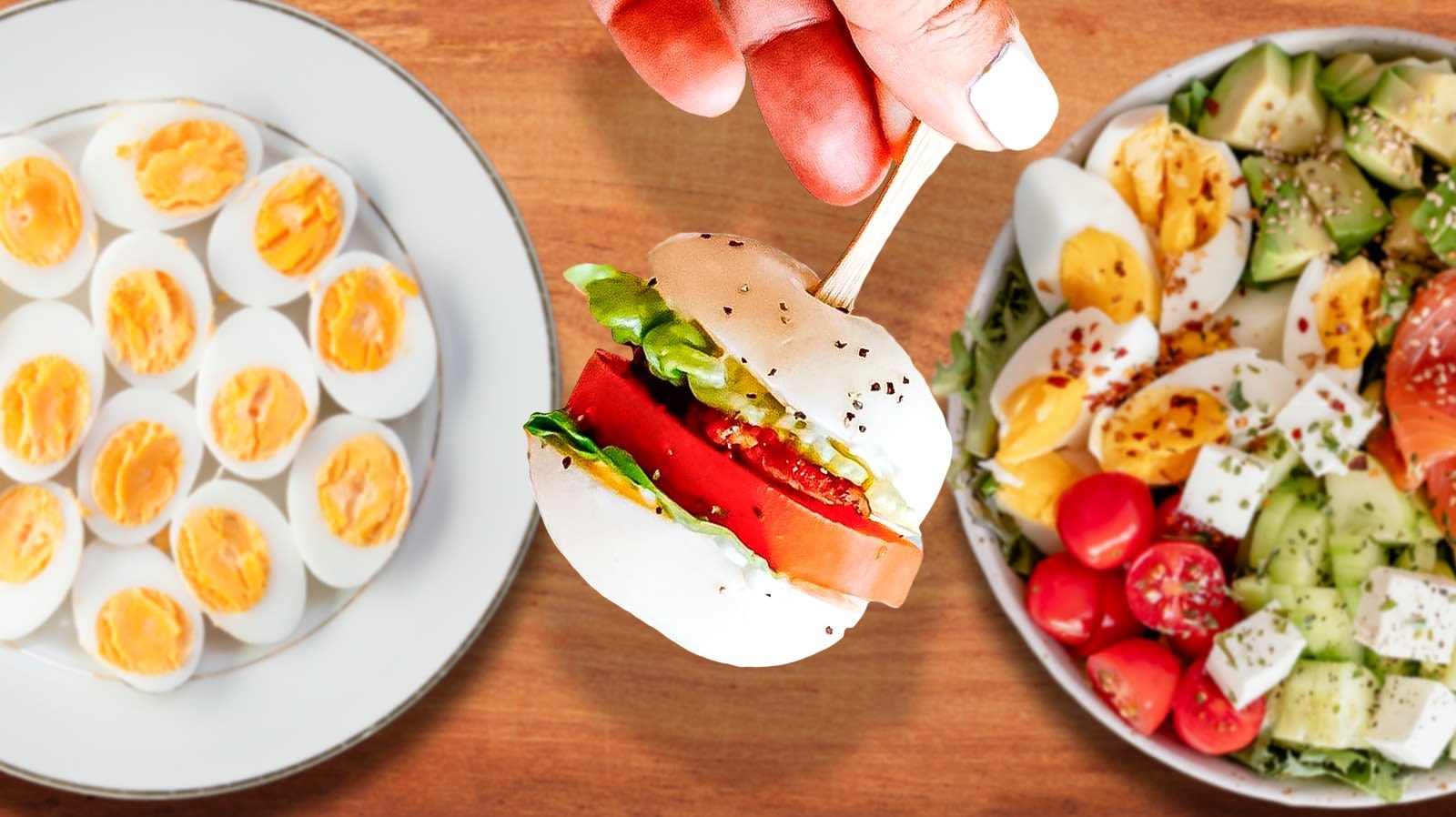 Hard-Boiled Eggs Are The Breakfast Slider Base You Need To Try