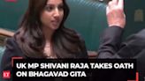 Watch: Indian-origin UK MP Shivani Raja takes oath on Bhagwad Gita after historic win