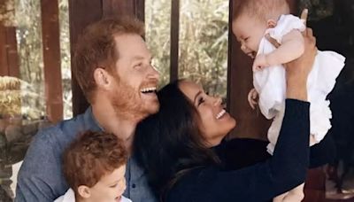 Meghan Markle in new photoshoot of Prince Archie and Princess Lilibet at Montecito mansion