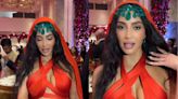 Kim Kardashian Radiates in Red and Emeralds at Shubh Aashirwad Ceremony of Anant Ambani and Radhika Merchant - News18