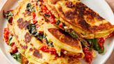 Tomato, Basil, Feta Omelet Quesadilla Is A Clever Breakfast Hack You'll Turn To Time Again