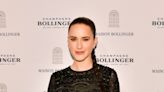 Rachel Brosnahan’s Little Black Party Dress Is Completely Covered in Sequins