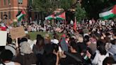Hundreds of protesters disperse peacefully after Israel-Hamas war protest at Ohio State University