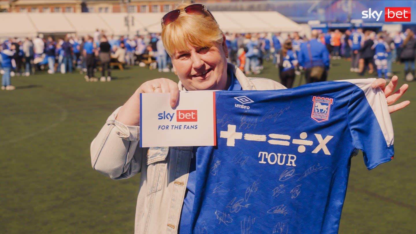 Ipswich Town fan's season ticket renewed for free by Sky Bet after 40 years of loyalty