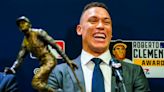 Aaron Judge wins MLB's Clemente Award for philanthropy