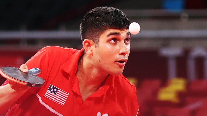 Olympics-Table Tennis-GoFundMe helps American Jha fulfill Olympic dream