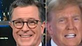 Stephen Colbert Uncovers Bizarre Hidden Detail About Trump's '100% Weird' New Pitch