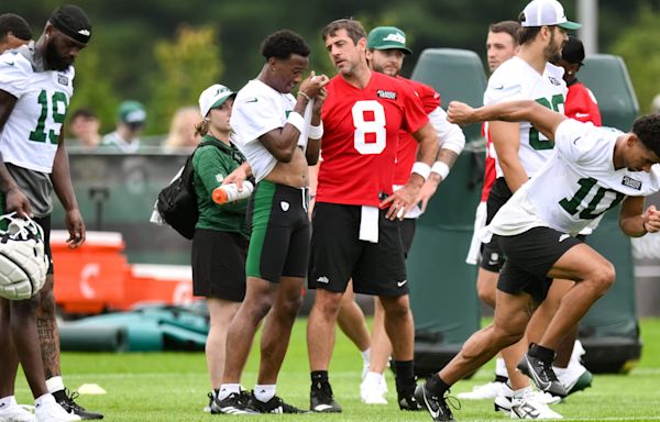 Jets training camp observations: Aaron Rodgers-Garrett Wilson connection heats up