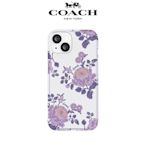 【COACH】iPhone 15 精品手機殼 牡丹