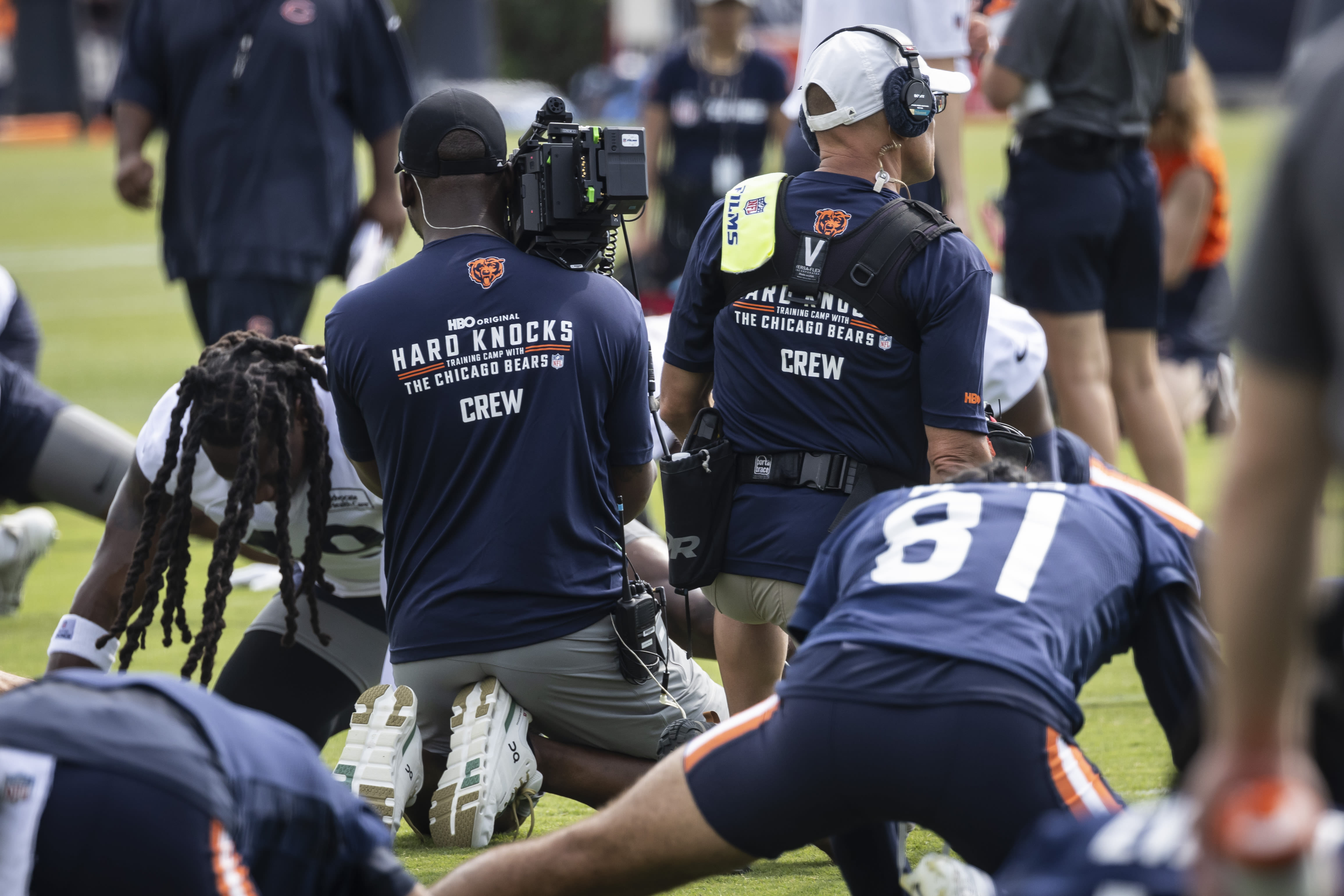 Bears say having 'Hard Knocks' crew at Halas Hall not nearly as challenging as they expected