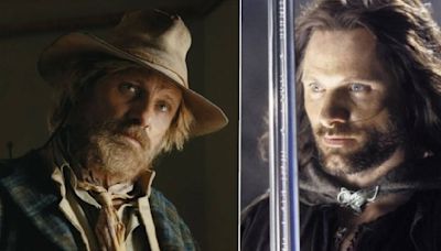 Viggo Mortensen uses Aragorn's sword in his new movie, but had to ask Lord of the Rings director Peter Jackson for permission first