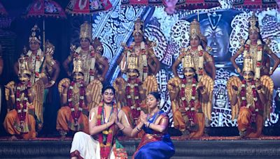 A dance production that took the audience on a visual tour of 11 Vishnu temples