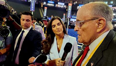 Rudy Giuliani’s Spokesperson Tries to Explain His Gnarly RNC Fall