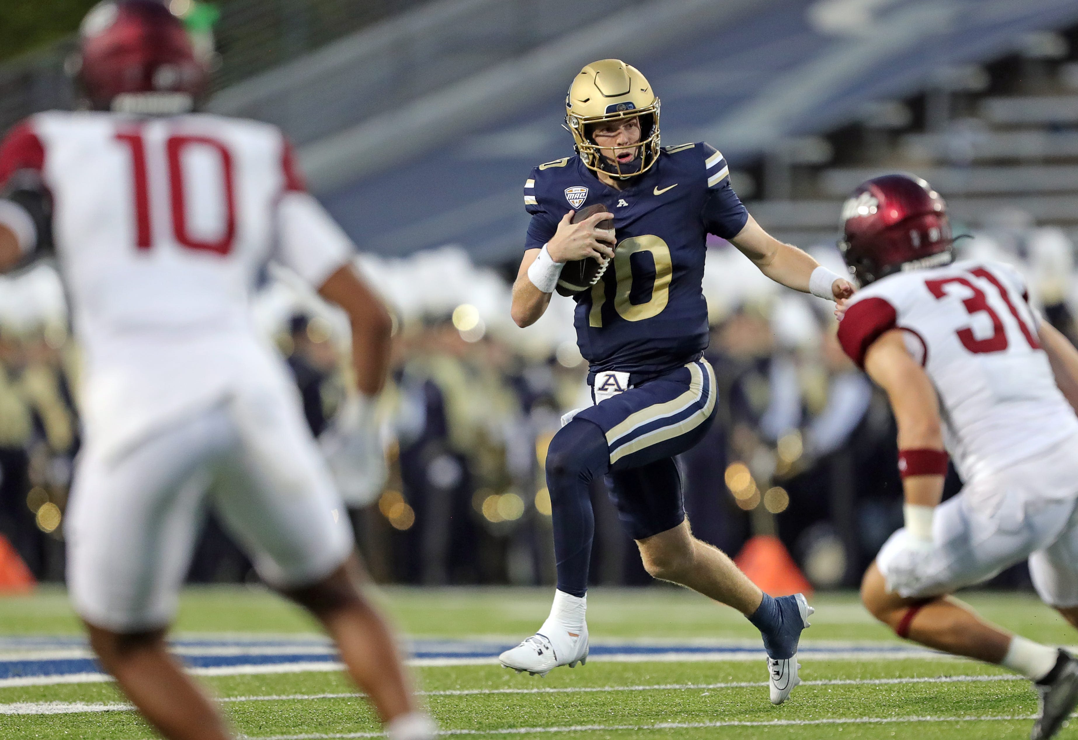 Akron Zips football rallies for win vs Colgate. Here are highlights from UA's home opener