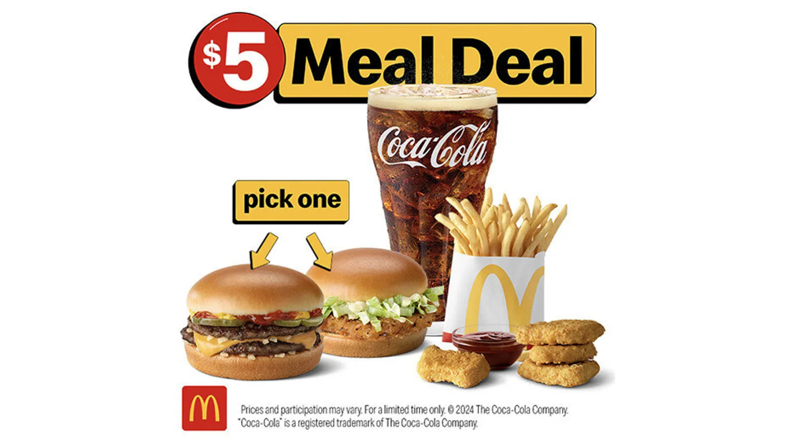 McDonald’s extends $5 meal deal in value push