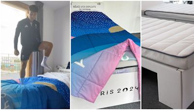 Why are the Paris 2024 Olympic athletes sleeping on cardboard beds?