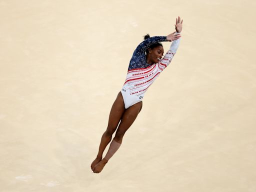 Simone Biles' floor routine is a history-defining moment for the Olympics