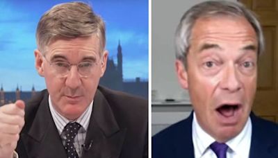 Nigel Farage reacts to Jacob Rees-Mogg's 'extraordinary' Reform UK plan