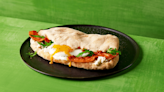 Italian chain's first-ever breakfast menu includes a bacon and egg calzone