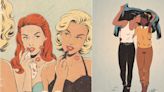 This Artist Is Giving Lesbian Couples The Retro, Pinup Treatment