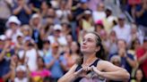 ‘A victory for Ukraine’: Daria Snigur stuns seventh seed Simona Halep in US Open first round