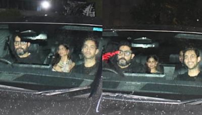 Abhishek Bachchan Seen With Rumoured Couple Agastya, Suhana Days After 'Liking' Divorce Post | Watch - News18