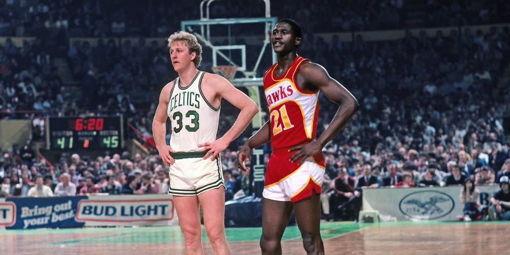 Boston’s Larry Bird was a master of trash talk as well as basketball