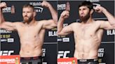 UFC 282 video: Jan Blachowicz, Magomed Ankalaev make weight for vacant title bout