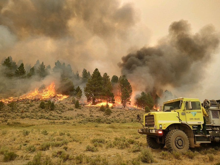 Oregon wildfire map: Track 38 uncontrolled blazes that have burned nearly 1 million acres