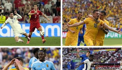 Euro 2024 Highlights, in Photos: Denmark vs Serbia, England vs Slovenia, Ukraine vs Belgium End In 0-0 Ties, Slovakia...