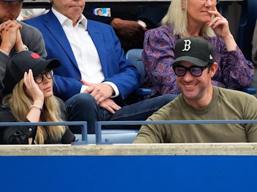 Emily Blunt and John Krasinski Took Their Daughters to the US Open